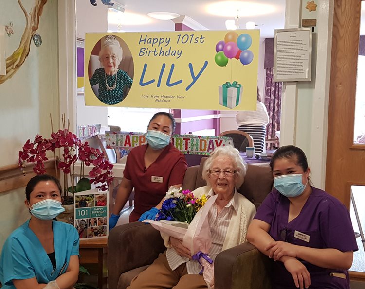 “A very special day” - Crowborough resident reunited with overseas family to celebrate 101st birthday